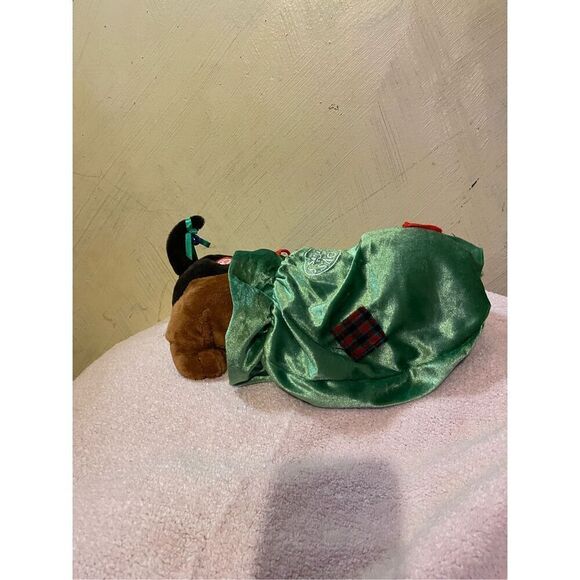 Animated Christmas Santa’s Sack Dog Plush Talks and shakes jinglebell tail - Picture 3 of 5